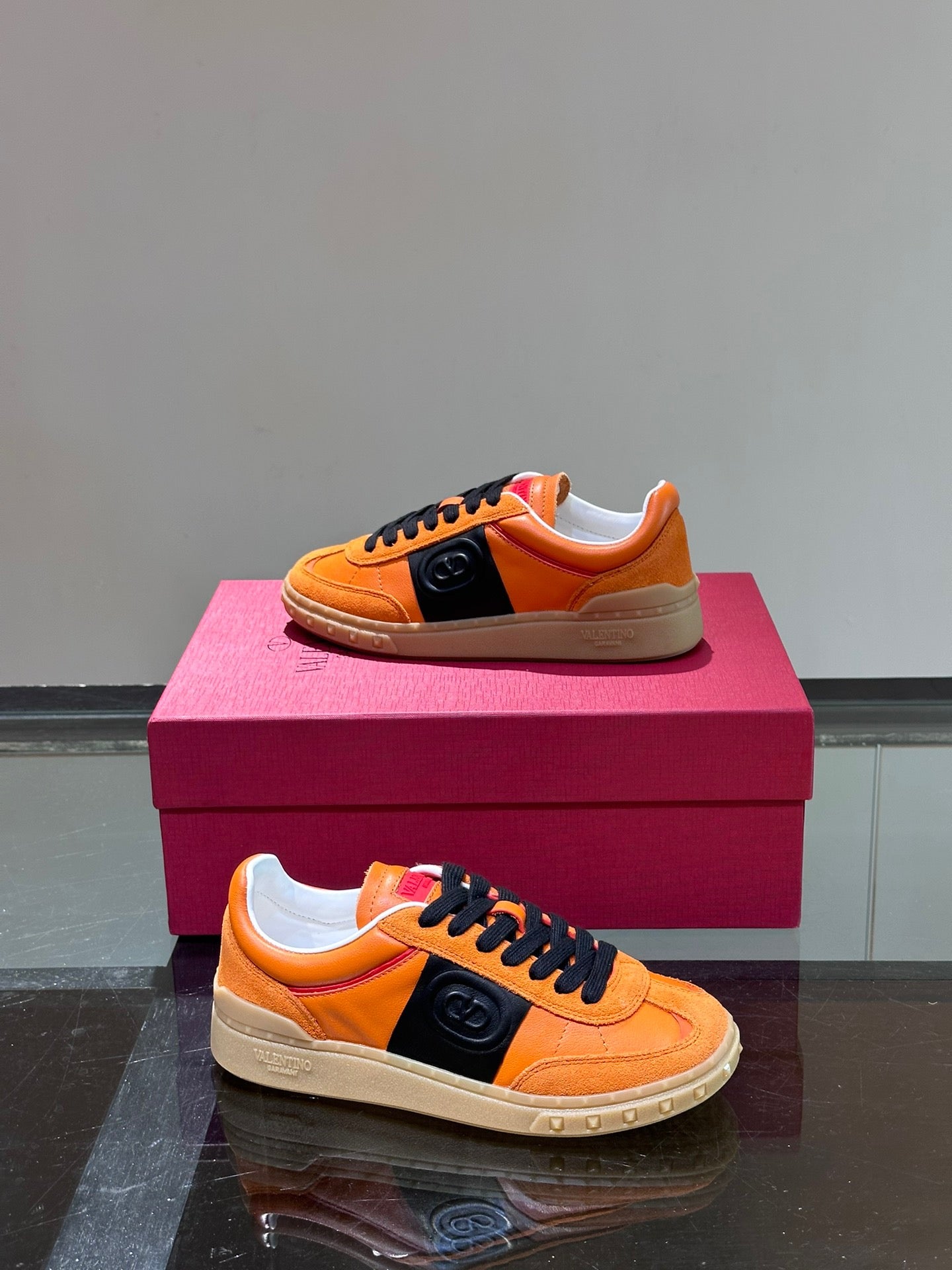 VAL Orange Shoes -175 - sneakerhillcom