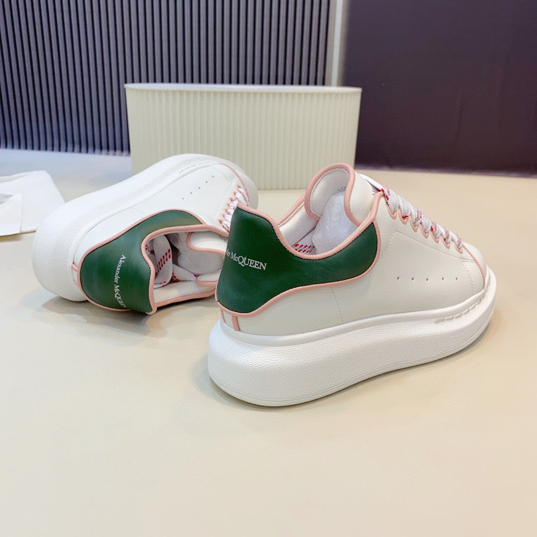 ALMC Oversized Green and White Sneakers-037 - sneakerhillcom