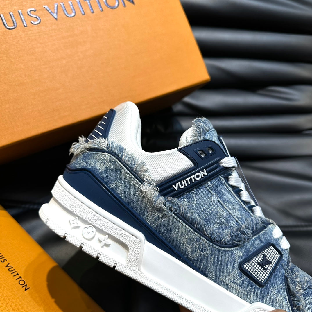 LUV Trainer Blue Denim Sneakers -070 - sneakerhillcom