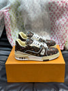 LUV Brown Trainer Sneakers-085 - sneakerhillcom