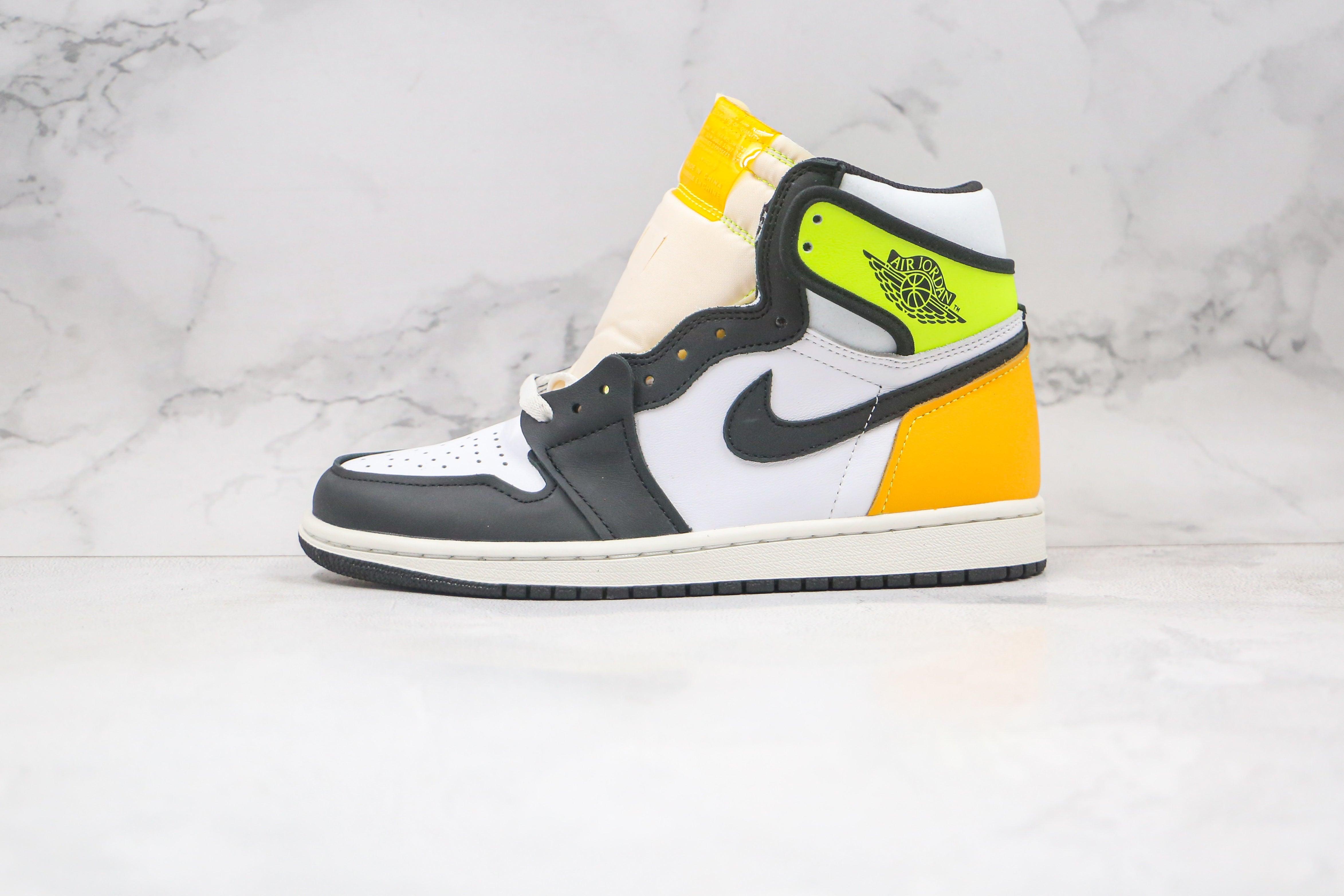 Custom Air Jordan 1 Vlot Gold High Q ( Customs And Box ), Jordan 1 Sneakers Active sneakeronline