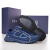 DOR B30  Deep Blue Mesh and Technical Fabric Sneakers -115 - sneakerhillcom