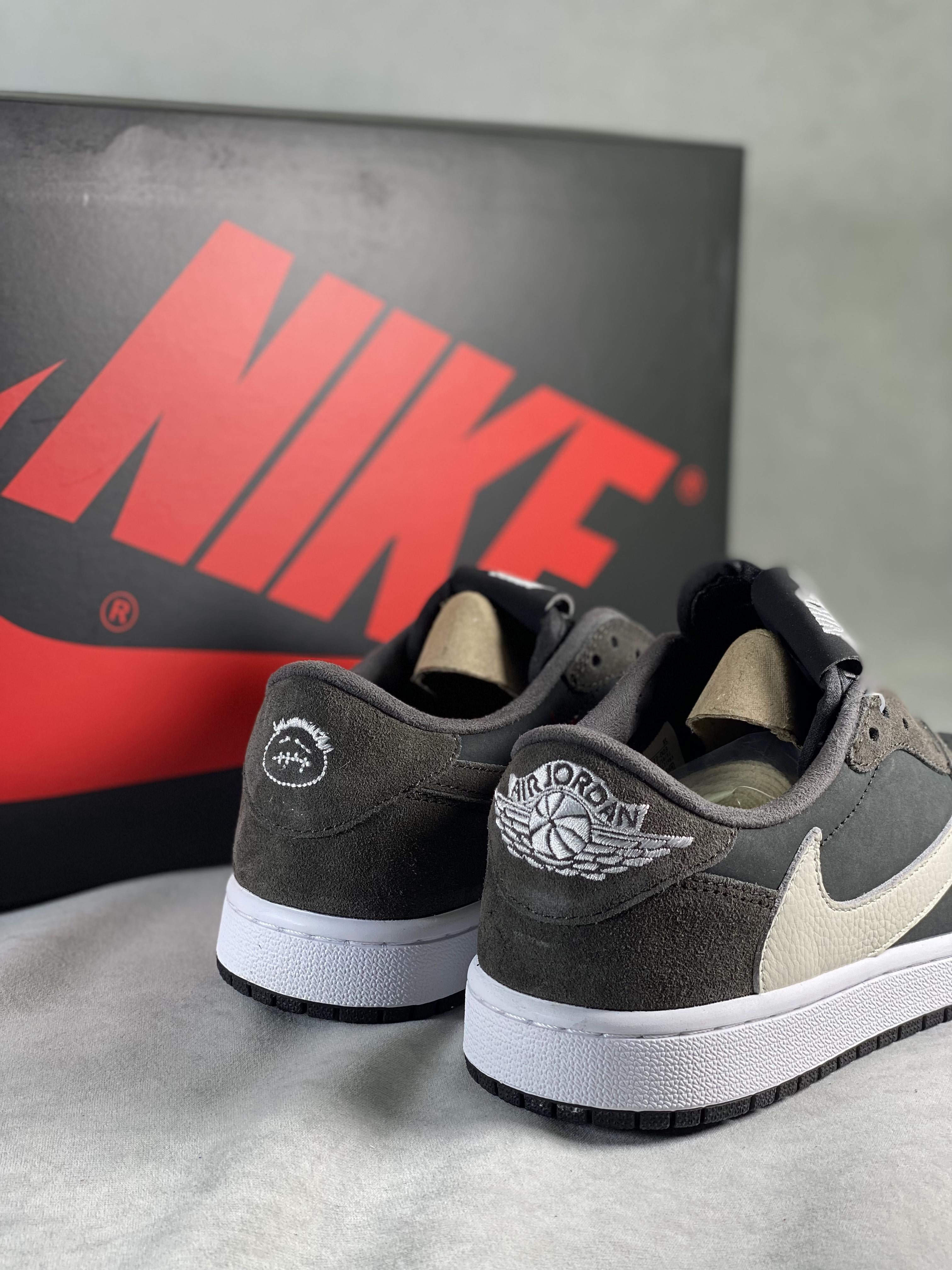 Custom Travis Scott x Fragment x Air Jordan 1 Low TS CQ4277 003 sneakerhypes