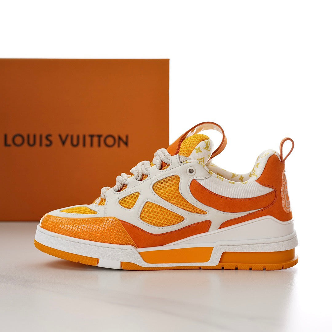 LUV Orange Skate Sneakers-099 - sneakerhillcom