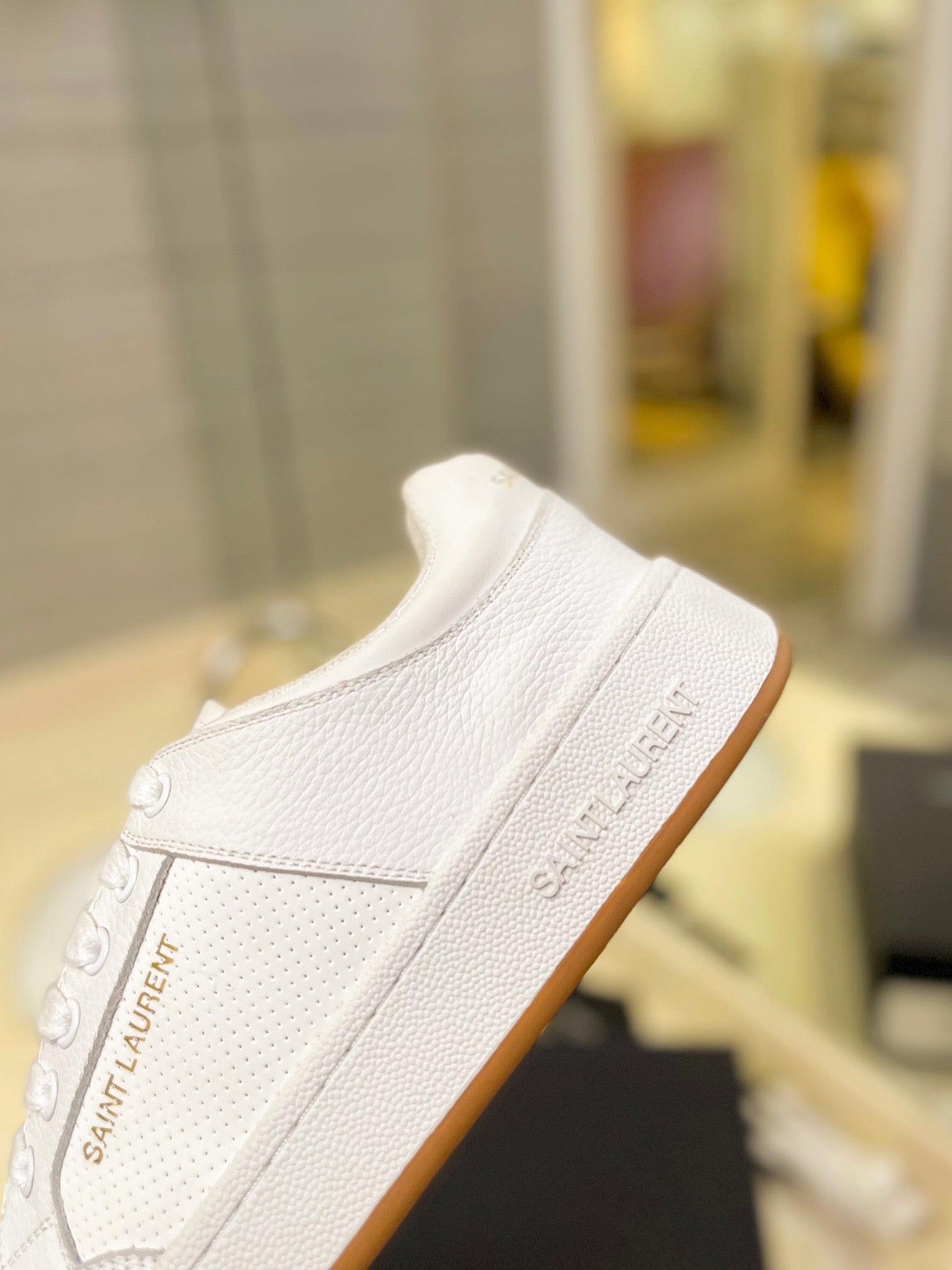 VSL White Leather Sneakers-170 - sneakerhillcom