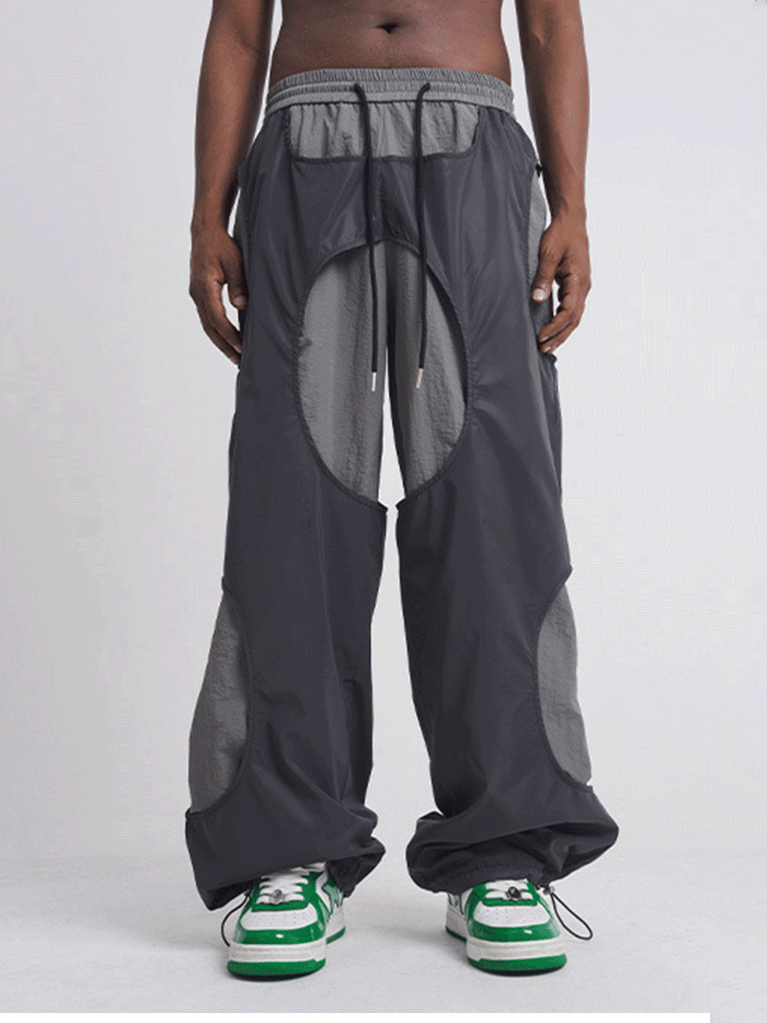 Sneakerhill High Street Reflective Double Layer Pants