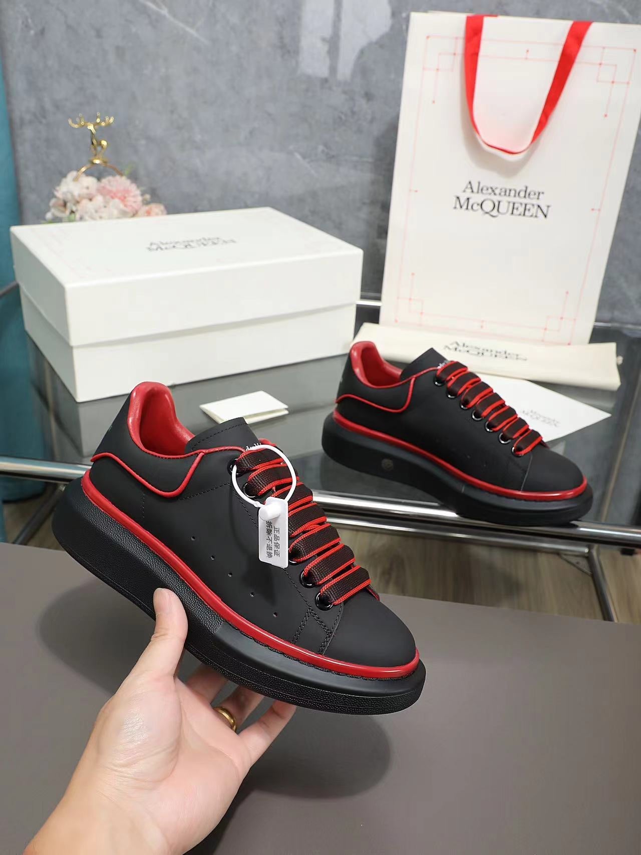 ALMC Oversized Black and Red Sneakers-036 - sneakerhillcom