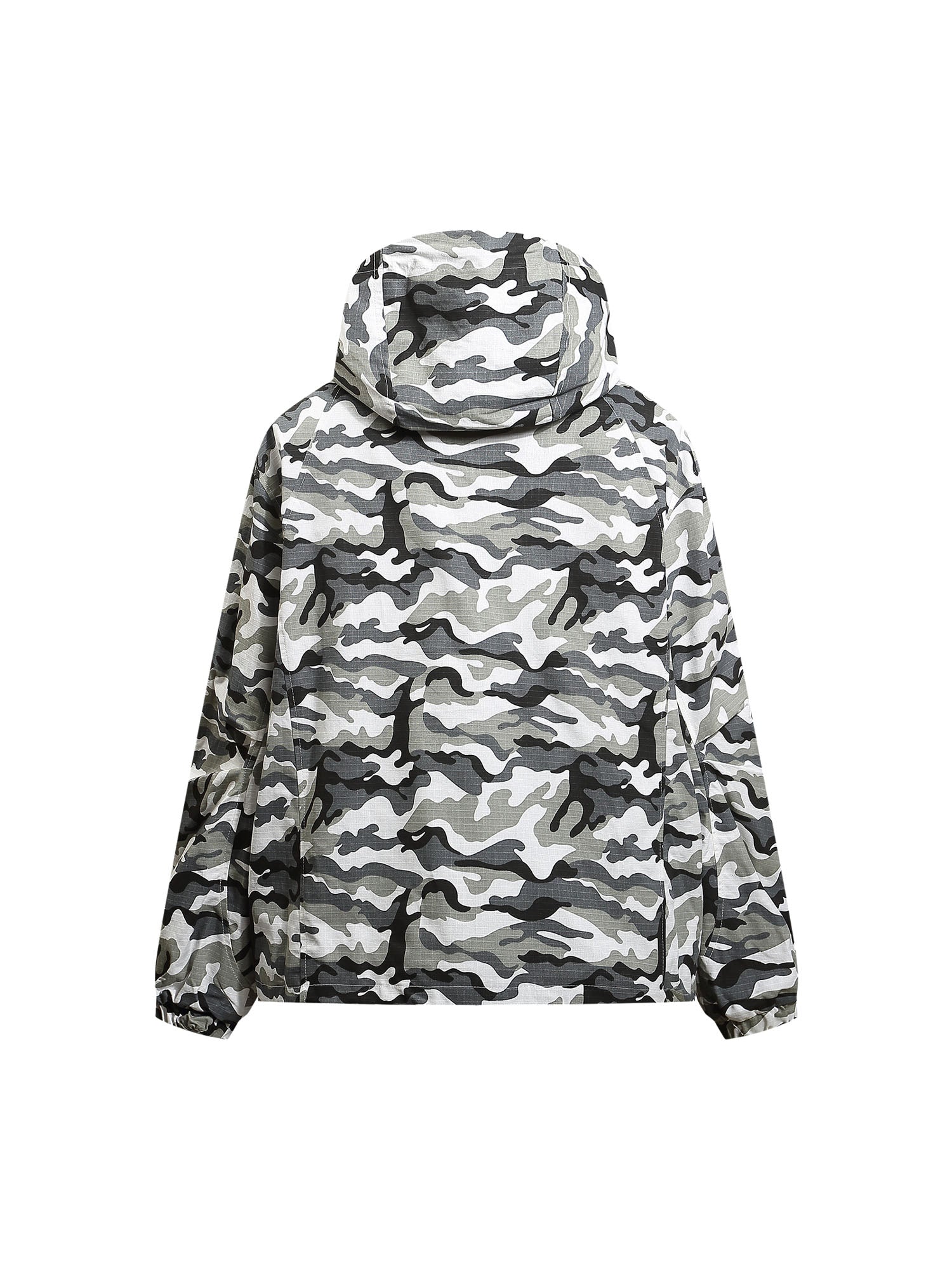 Sneakerhill Hip-hop Snow Camouflage Embroidery Jacket - sneakerhillcom