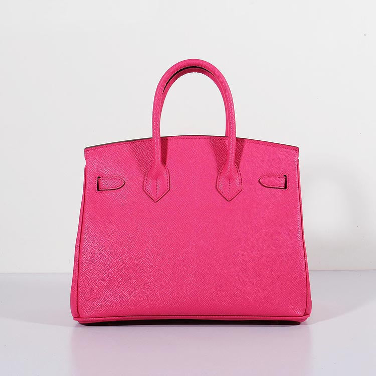 Birkin Bag Epsom Leather With Strap Rose Tyrien Gold - sneakerlandnet