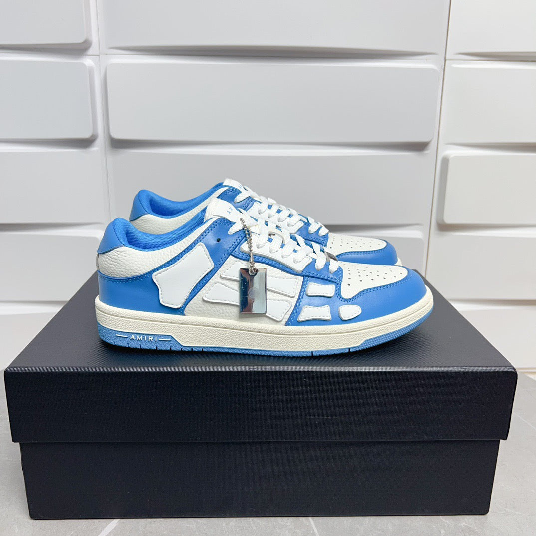 AMR Skel Top Low Sky Blue Sneakers-149 - sneakerhillcom