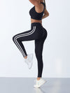 Yoga leggings, women's high waisted and hip lifting, spring and summer slim fit, tight fitting and waist hugging fitness pants for outdoor wear eprolo