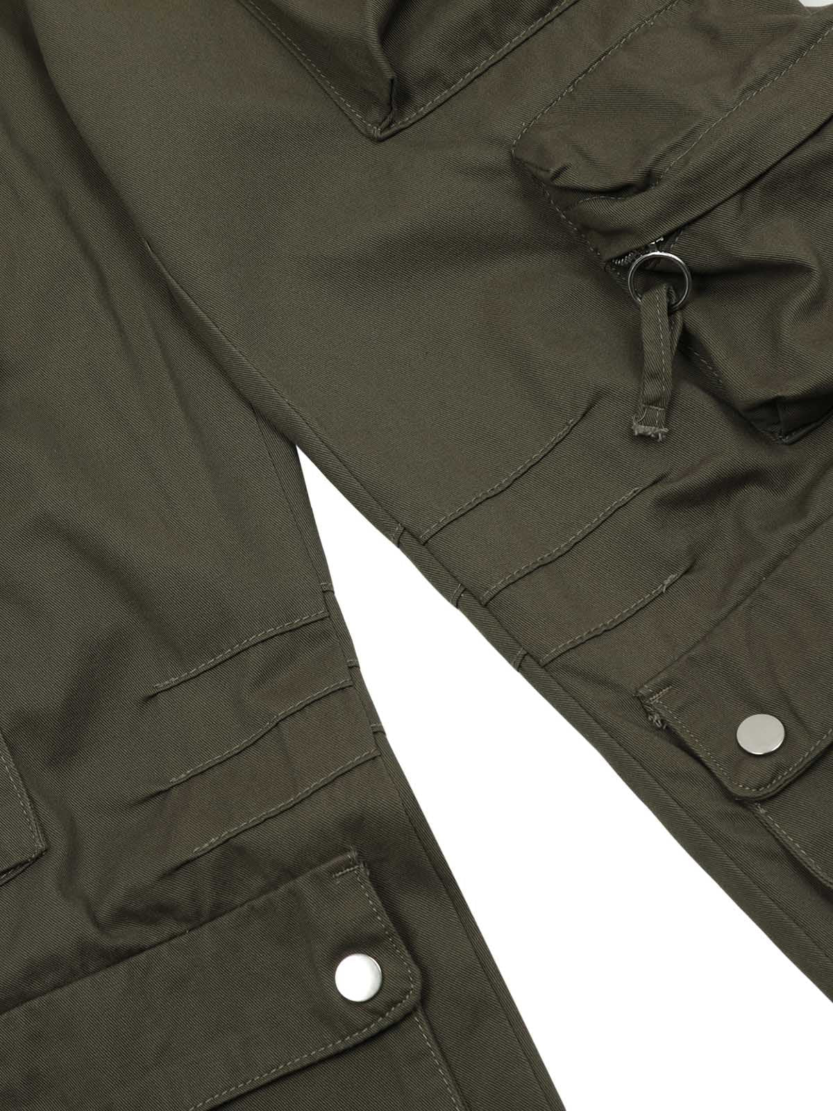 Sneakerhill Functional Multi-Pocket Work Pants - 2181