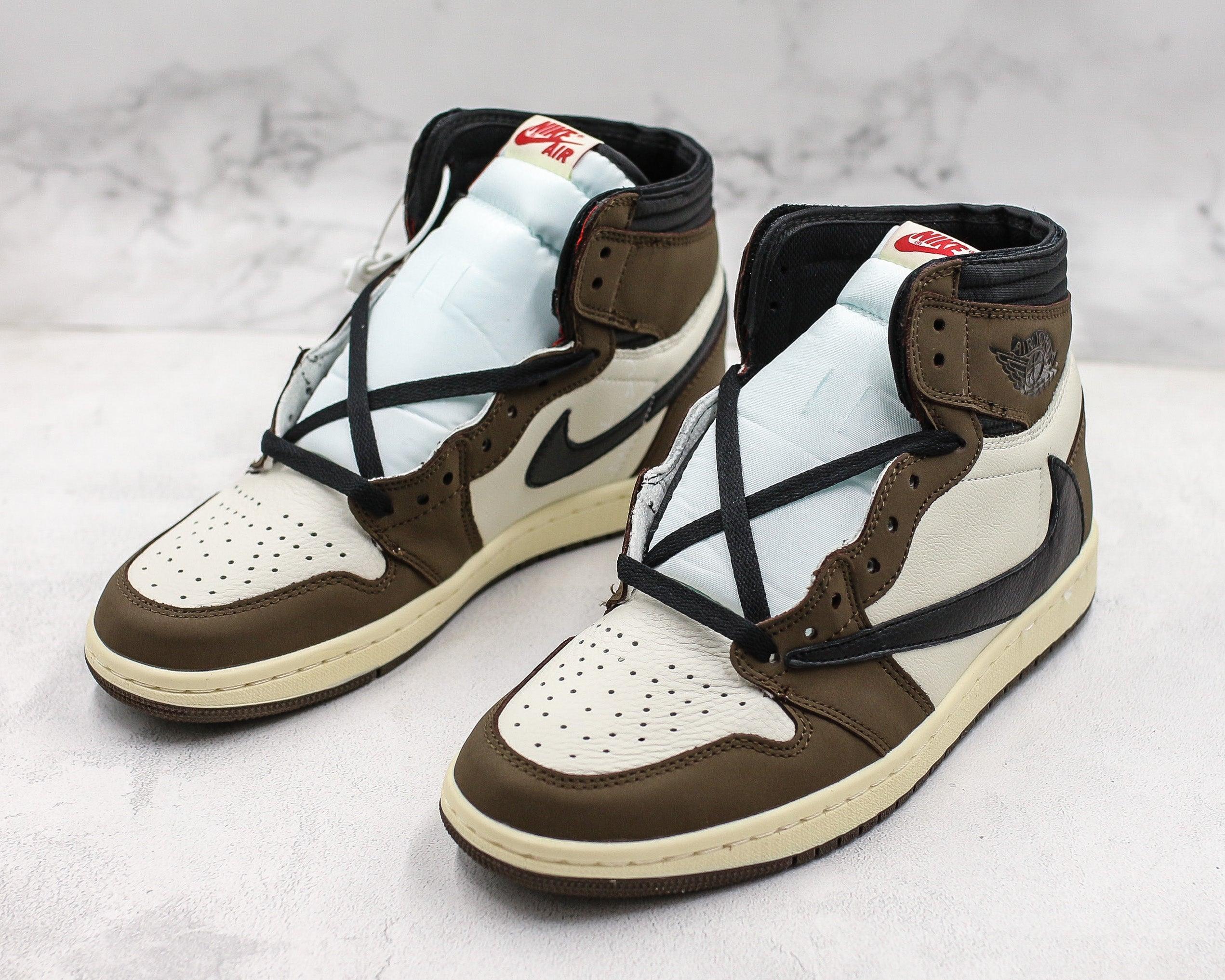 Custom Air Jordan 1 x Travis Scott AJ1 luxurysteps