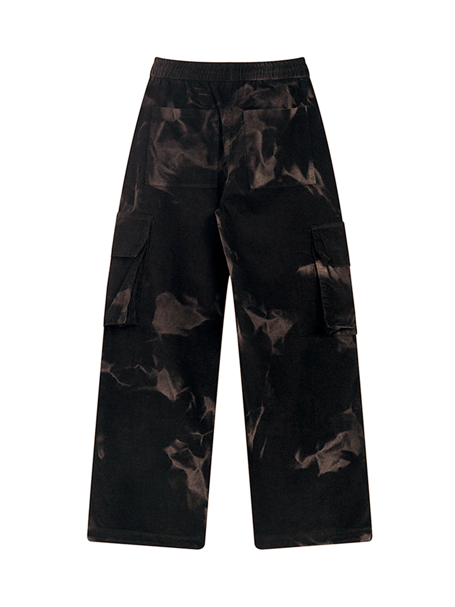 Sneakerhill Tie-Dye Corduroy Multi-Pocket Pants - 1880 SP231228K62P