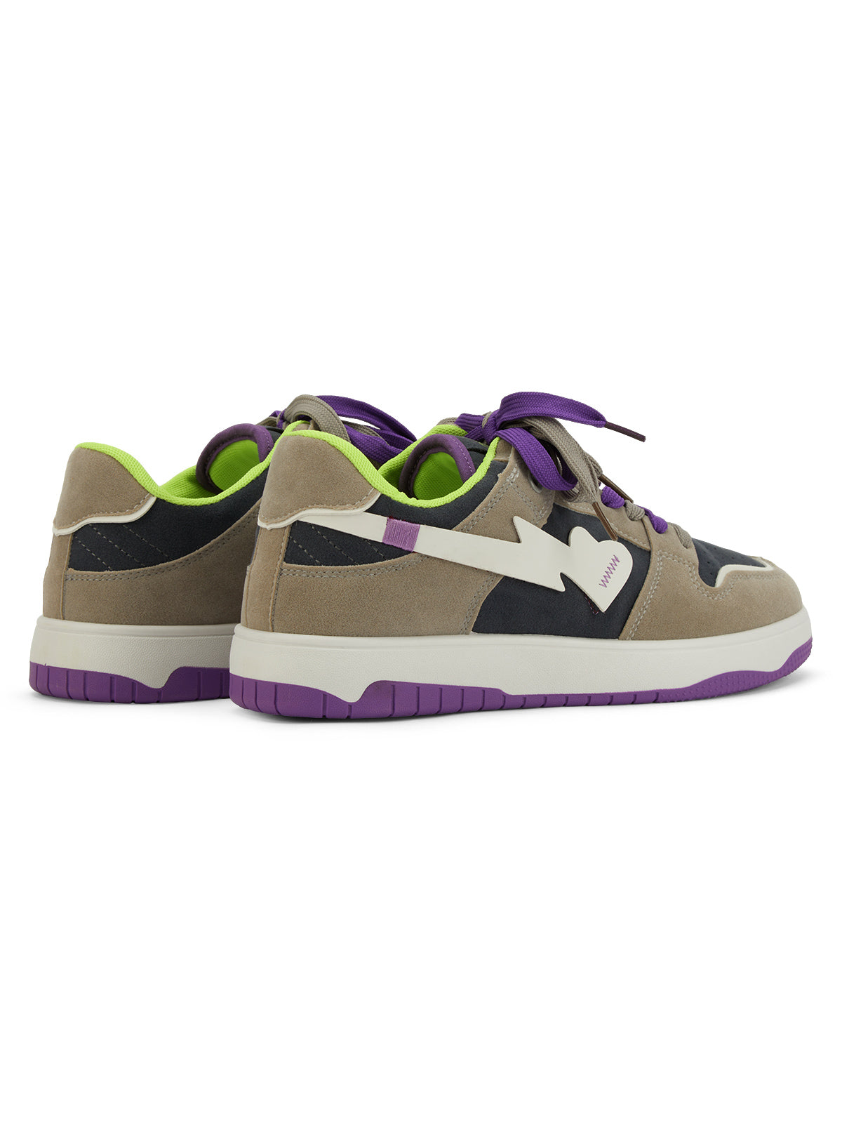 Sneakerhill Retro Color-Blocked Casual Shoes - 1974 SP230404BKGV