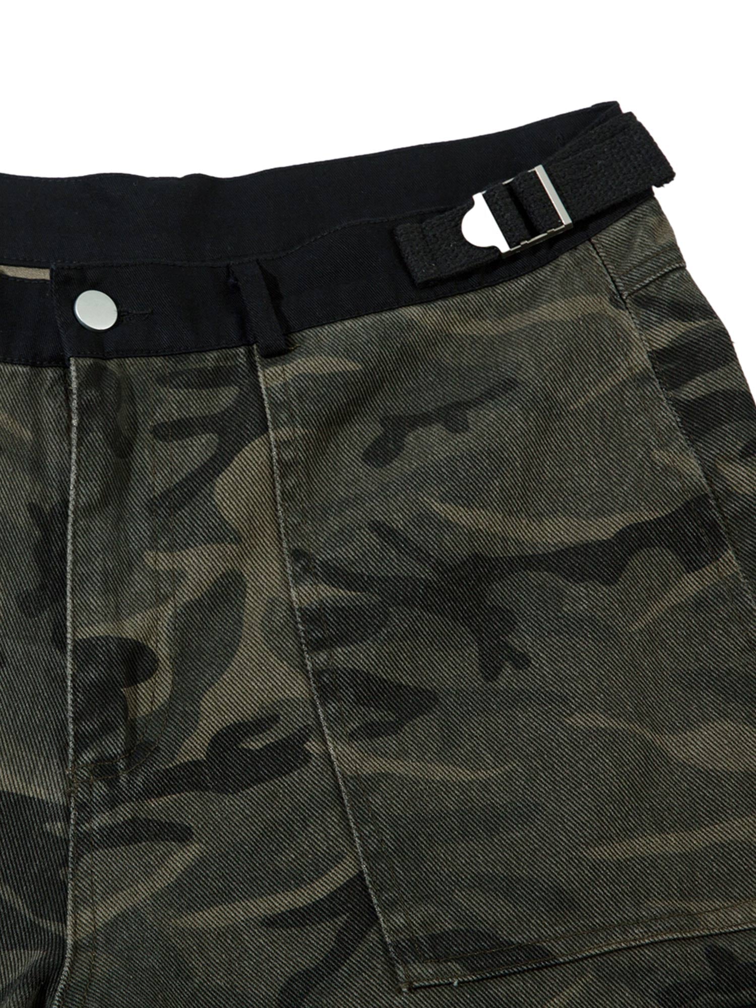 Sneakerhill High Street Patchwork Camouflage Pants - 2170