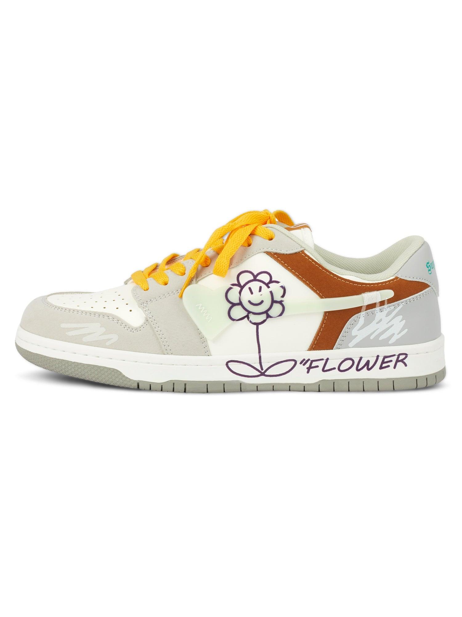 Sunflower Hip-Hop Skate Shoes - Tntwear