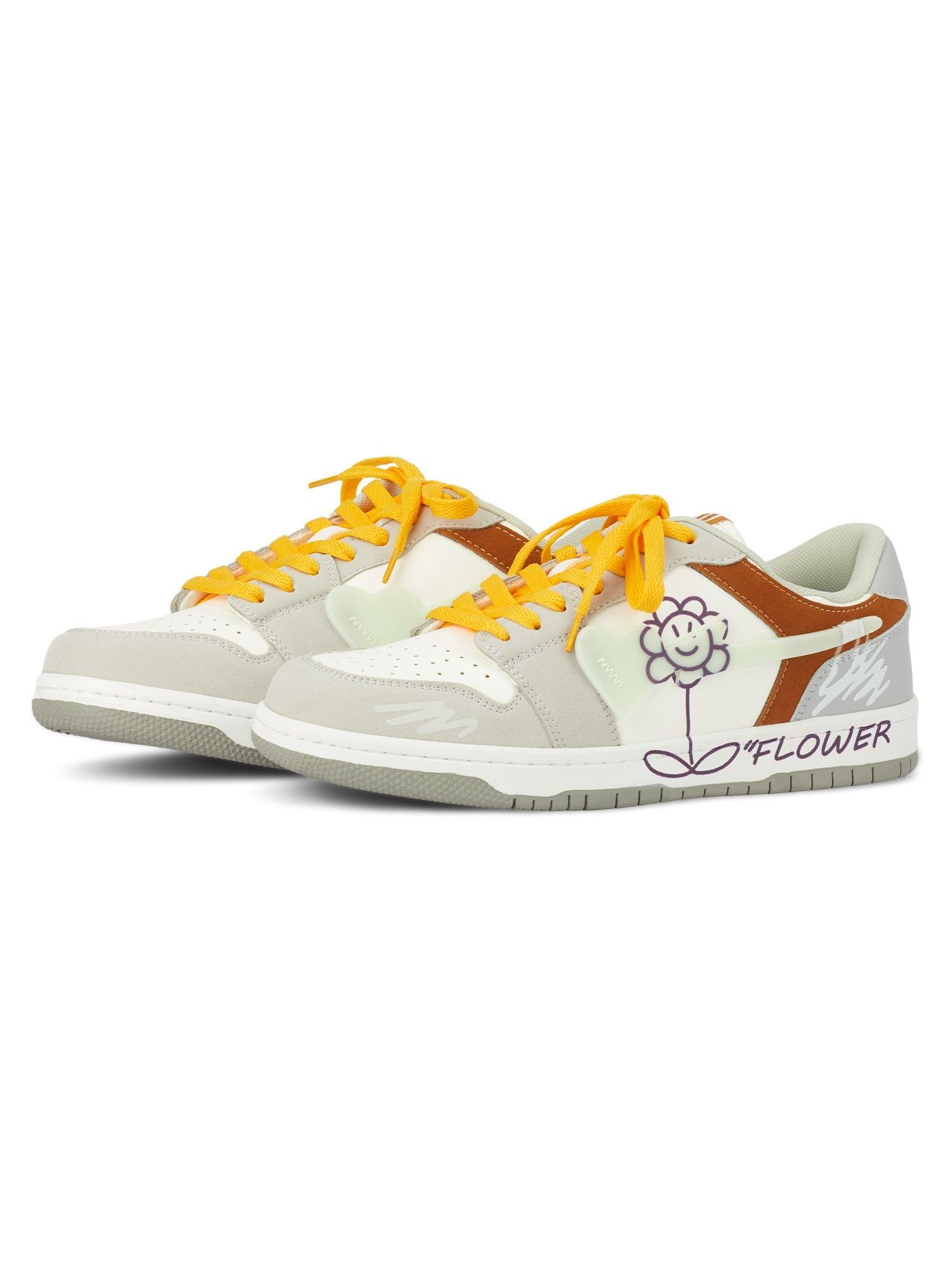 Sunflower Hip-Hop Skate Shoes - Tntwear