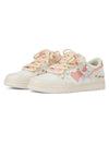 Sneakerhill Versatile Rose Stamp Print Board Casual Shoes - 1615 SP221125R5I5