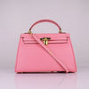 HMS Kelly 32cm Togo Leather 6108 Cherry Pink Golden Kilta bags