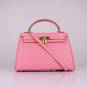 HMS Kelly 32cm Togo Leather 6108 Cherry Pink Golden Kilta bags