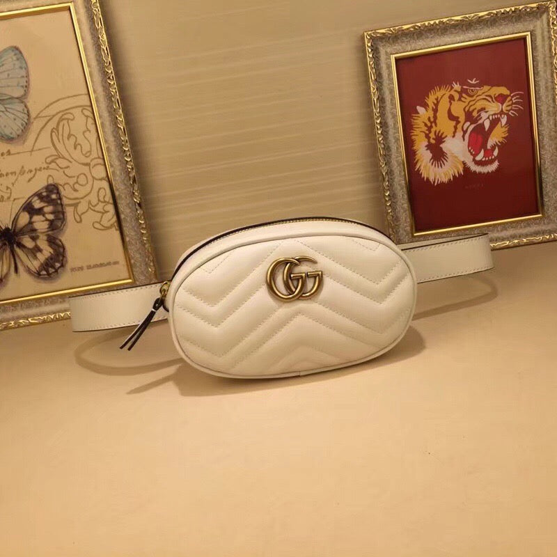 Sneakerhill - Marmont Belt Bag White - sneakerhillcom