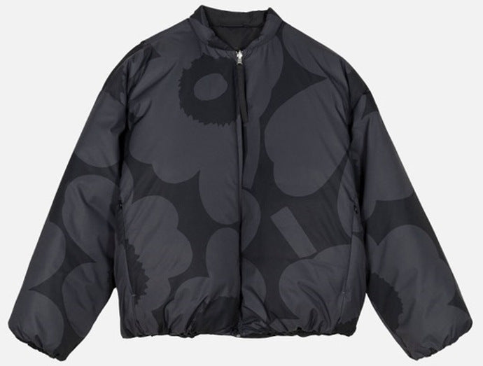 Standing collar pilot jacket printed cotton jacket eprolo