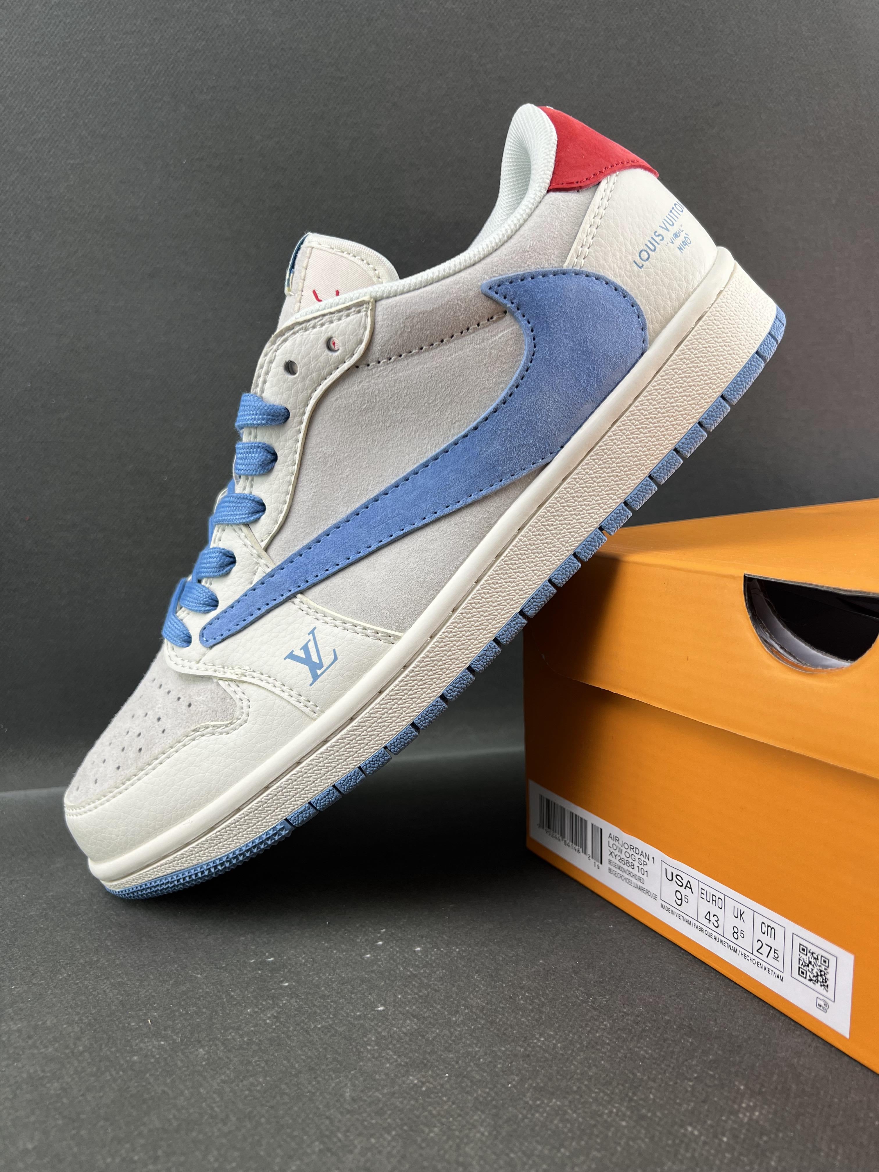 Custom Air Jordan 1 Low x Travis Scott XY2688-101 sneakerland