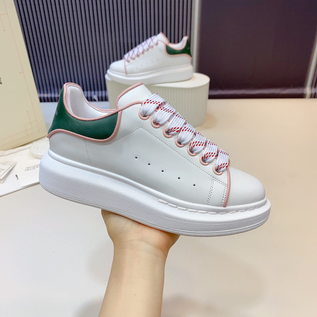 ALMC Oversized Green and White Sneakers-037 - sneakerhillcom