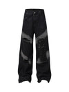 Sneakerhill Washed Ripped Baggy Jeans - sneakerhillcom