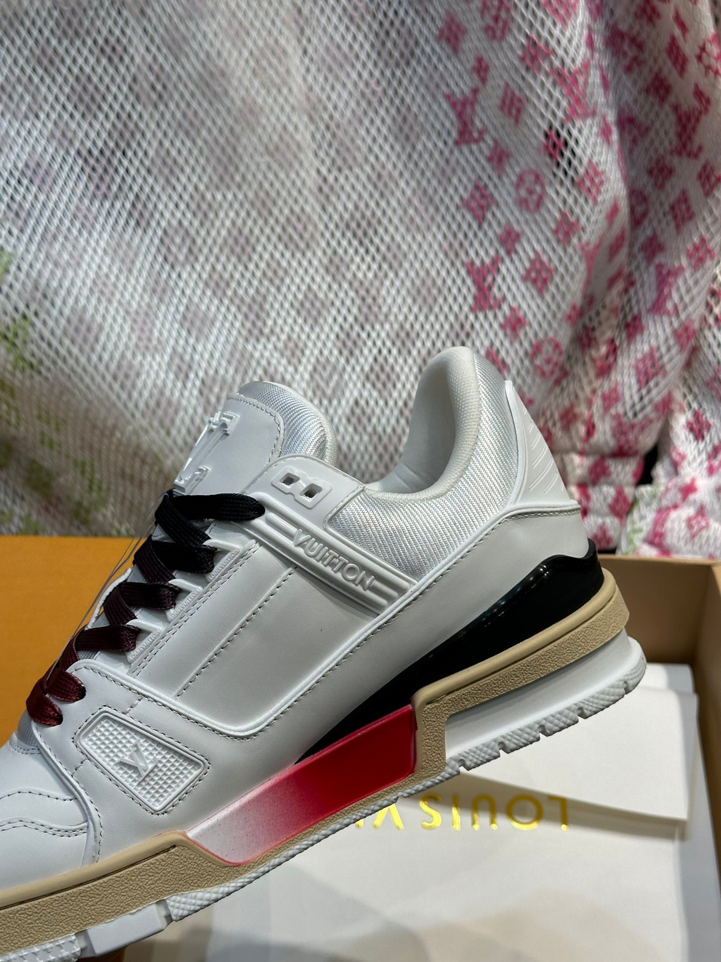 LUV White Trainer Sneakers-086 - sneakerhillcom