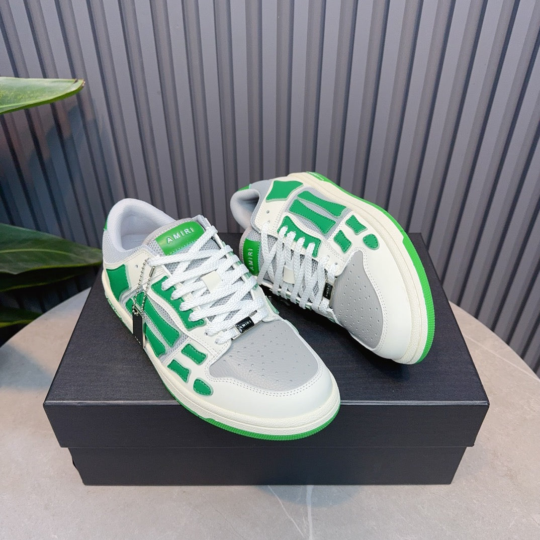 AMR Green Skel Top Low Sneakers - 056 - sneakerhillcom