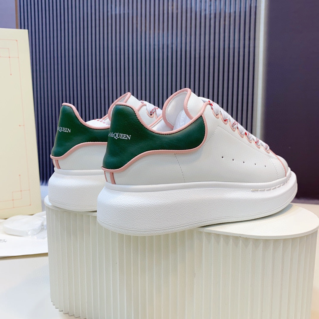 ALMC Oversized Green and White Sneakers-037 - sneakerhillcom