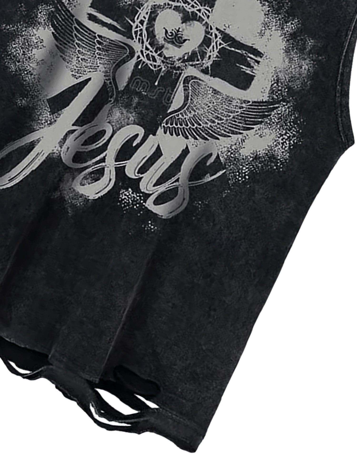 Sneakerhill Love Cross Street Rap Sleeveless Vest SP240704SS1O