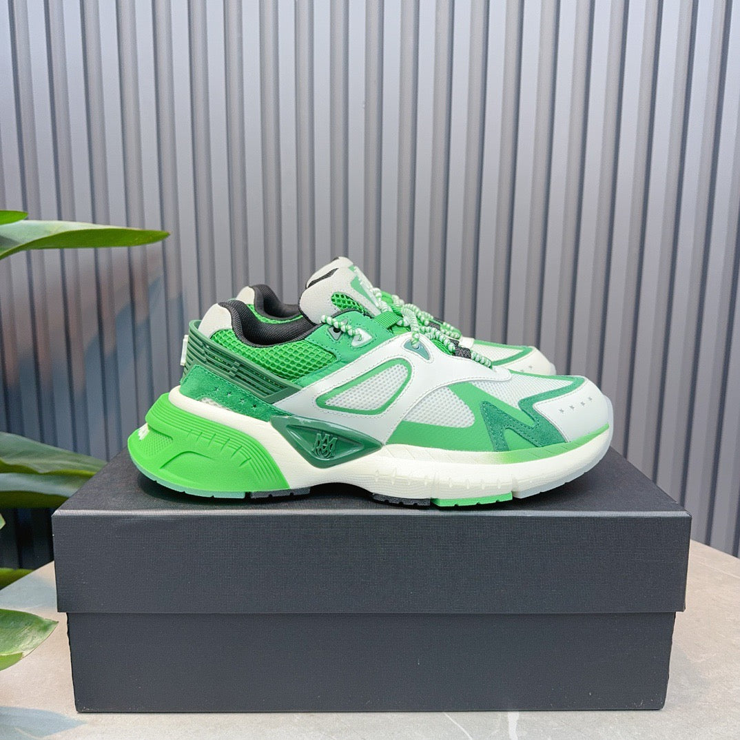 AMR MA Runner Green Sneakers -064 - sneakerhillcom