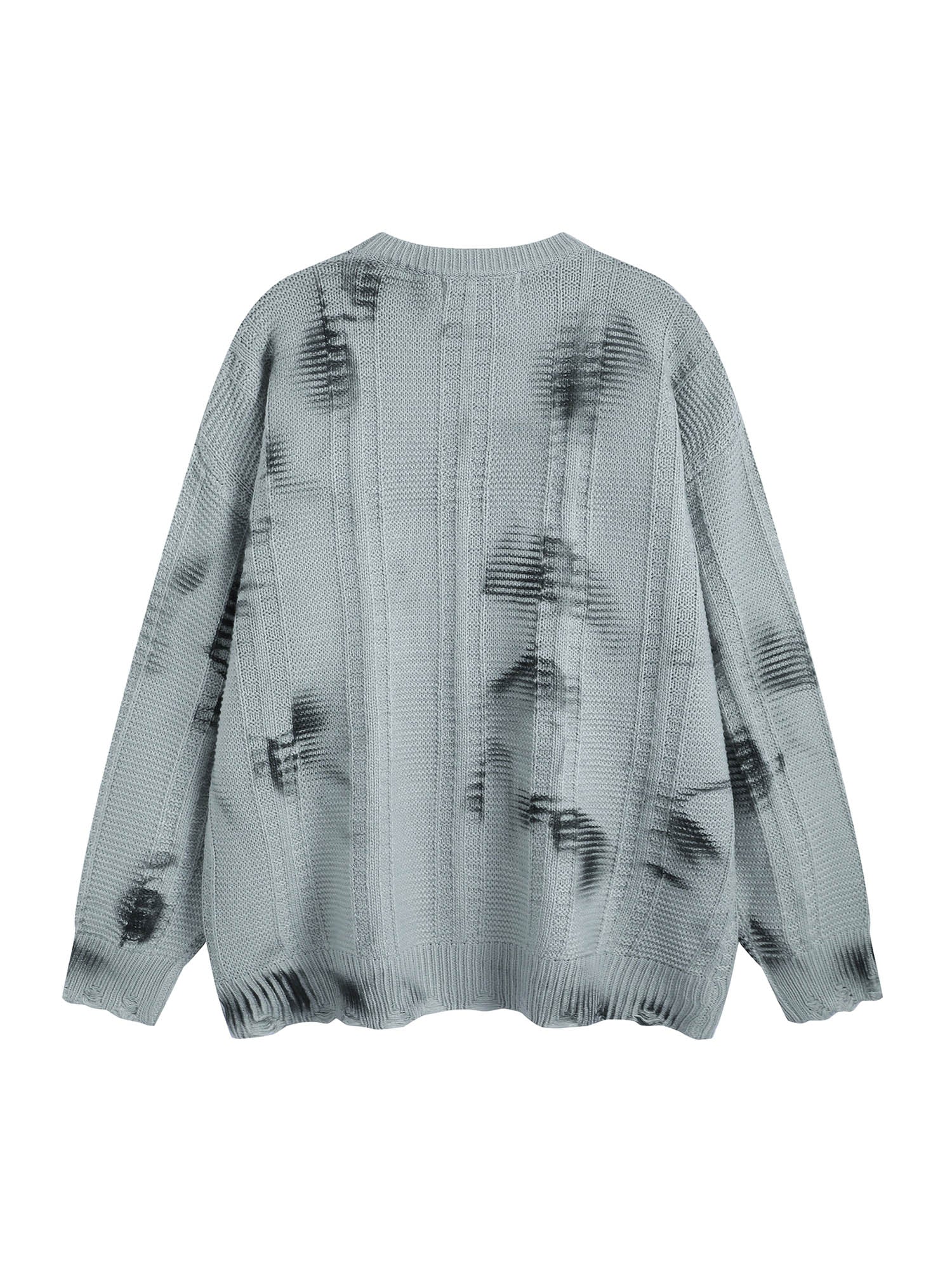 Sneakerhill Retro Tie-Dye Wasteland Sweater - 2187