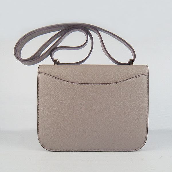 Constance Cowskin Leather Bag H017 grey Golden Kilta bags