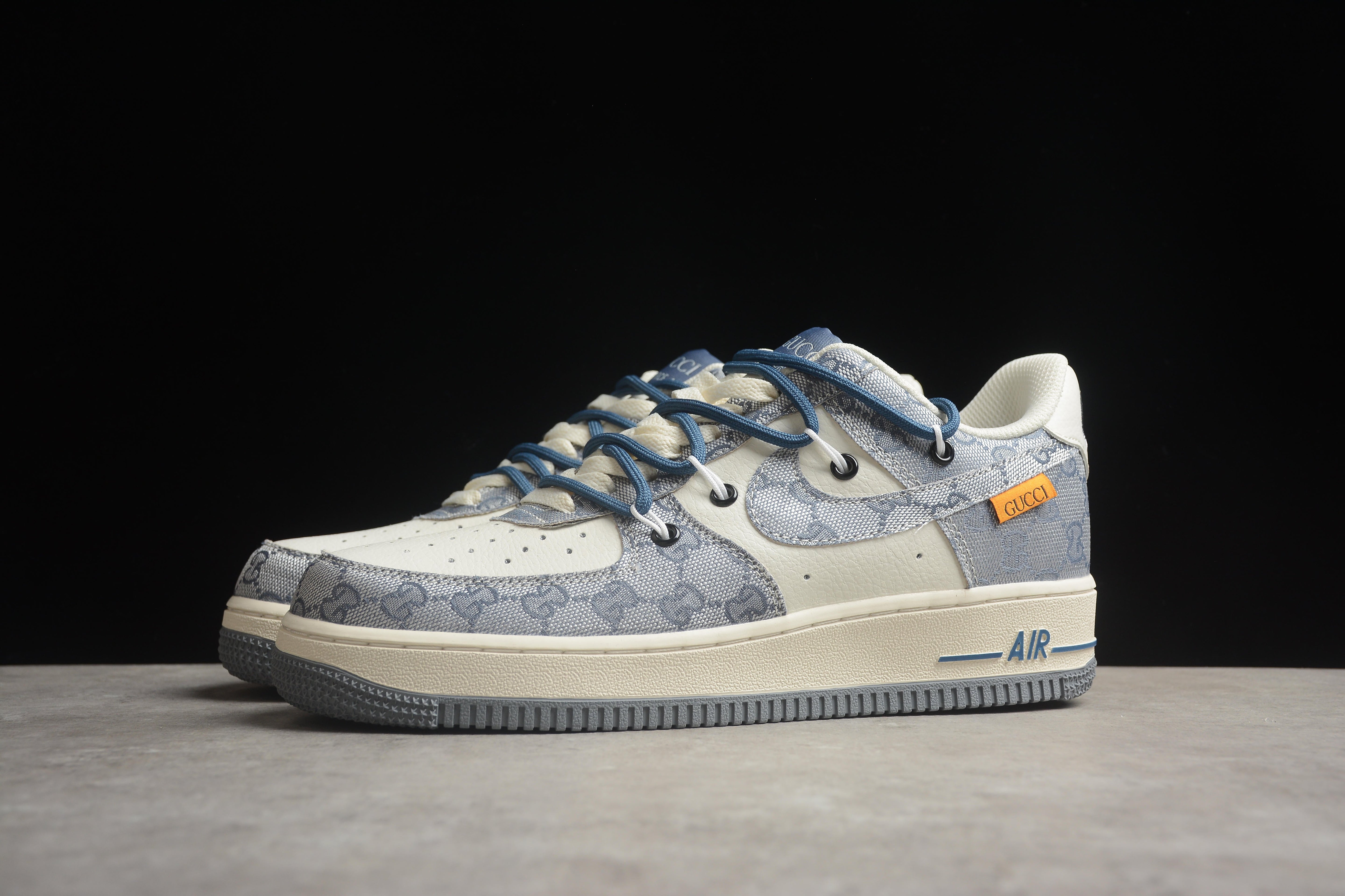 Custom Air Force 1 x GG BD7700 222 - sneakerhypesusa