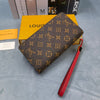 Sneakerhill - Monogram Canvas Coquelicot Adele Wallet - sneakerhillcom