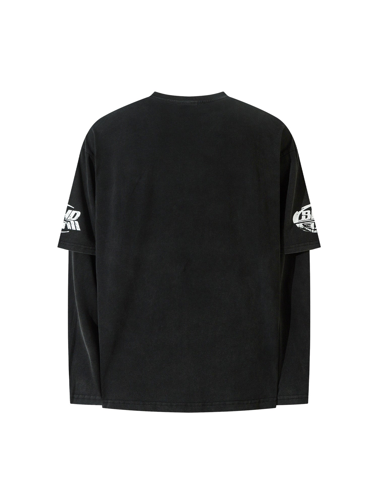 Sneakerhill High Street Hip-hop Patchwork Long-sleeved T-shirt SP2408086Q3V