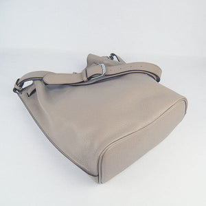 Nappa Leather Shoulder Bag H2804 grey Silver Kilta bags