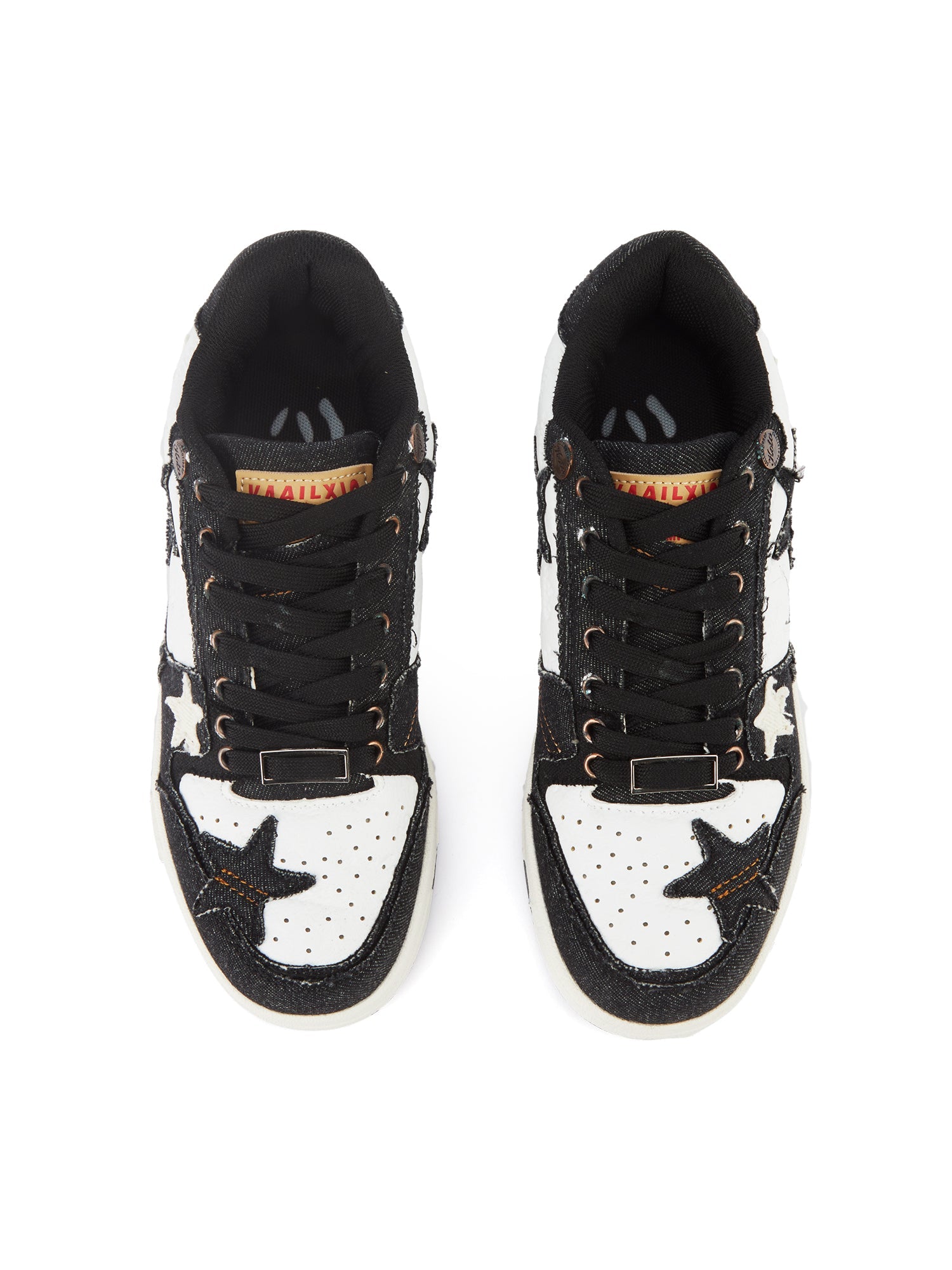 Sneakerhill Vintage Star Skateboard Sneakers-1607 SP221104FGKY