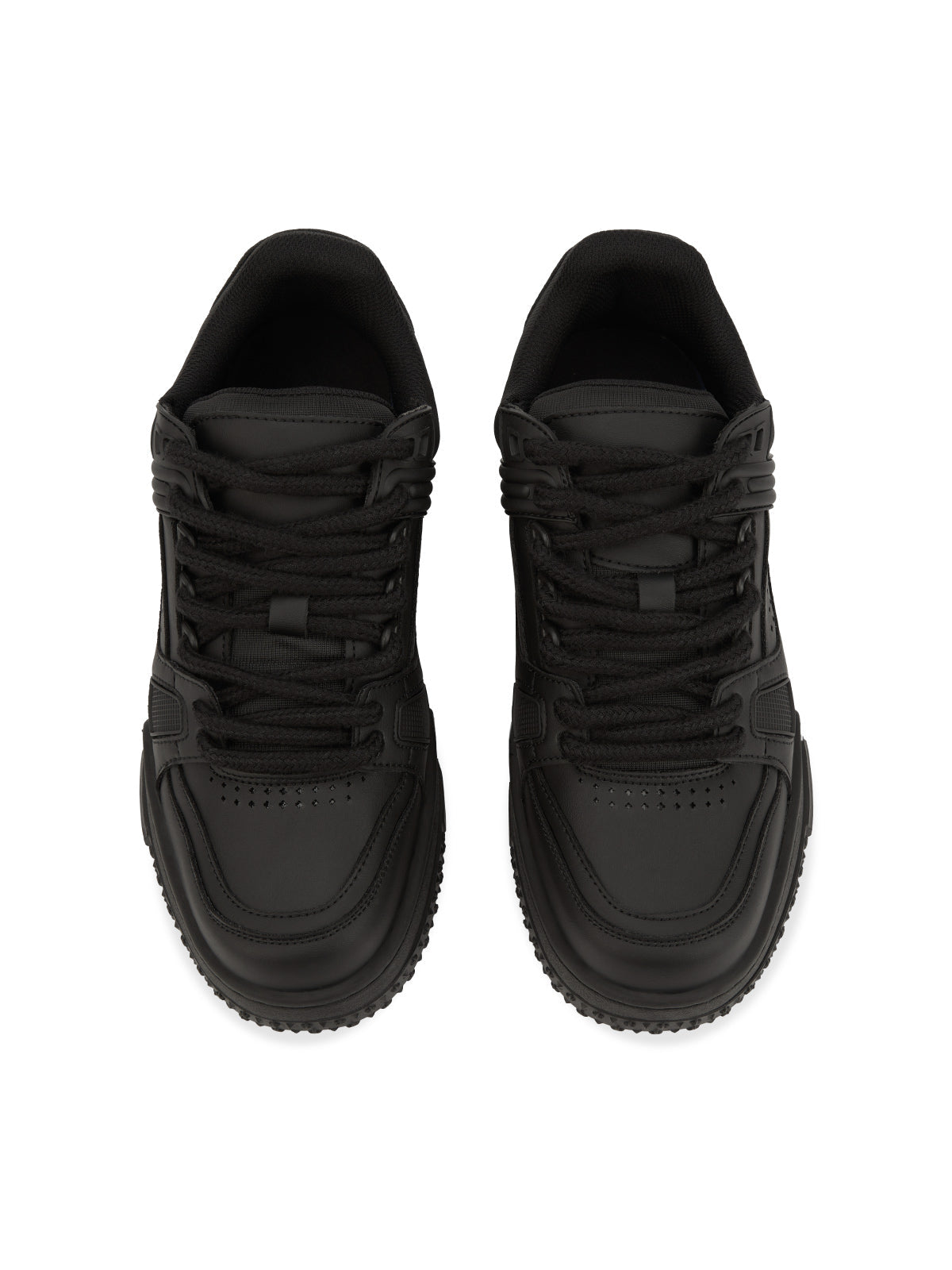 Sneakerhill Black Warrior Street Rap Sneakers - sneakerhillcom