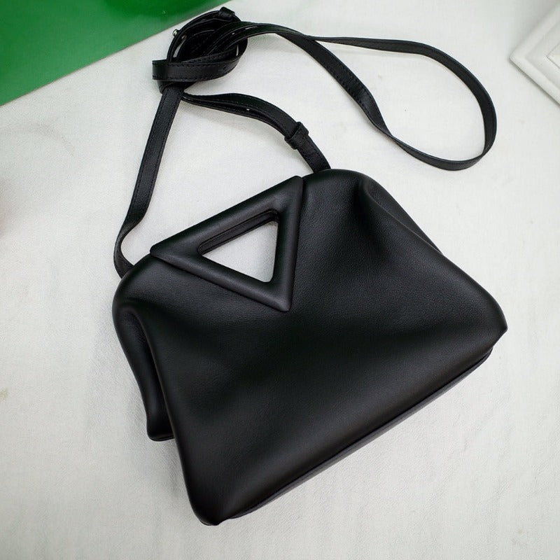 Sneakerhill - Triangle  Shoulder Bag Black - sneakerhillcom