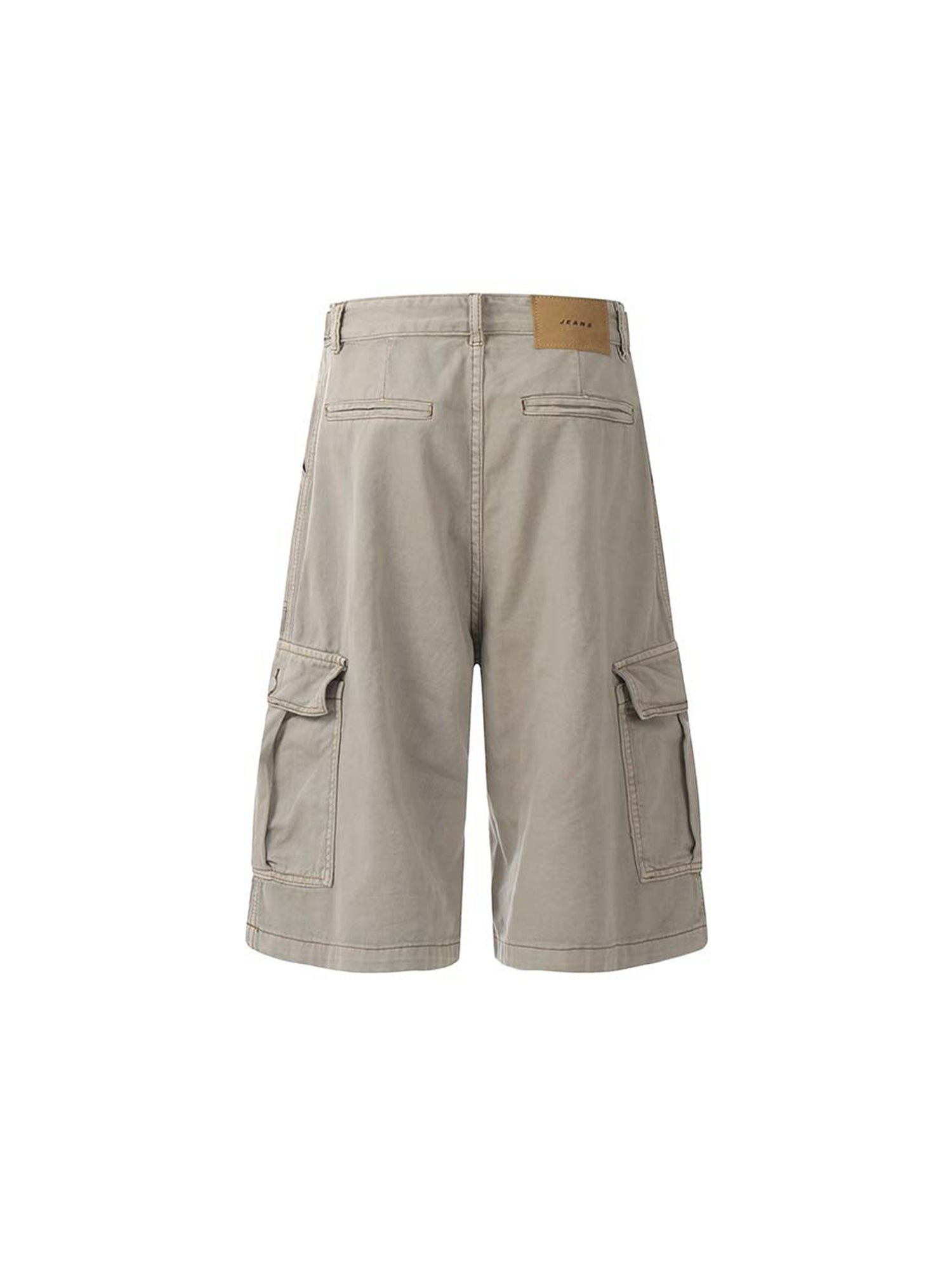 Sneakerhill High Street Multi-pocket Workwear Casual Jorts SP240718FLNK