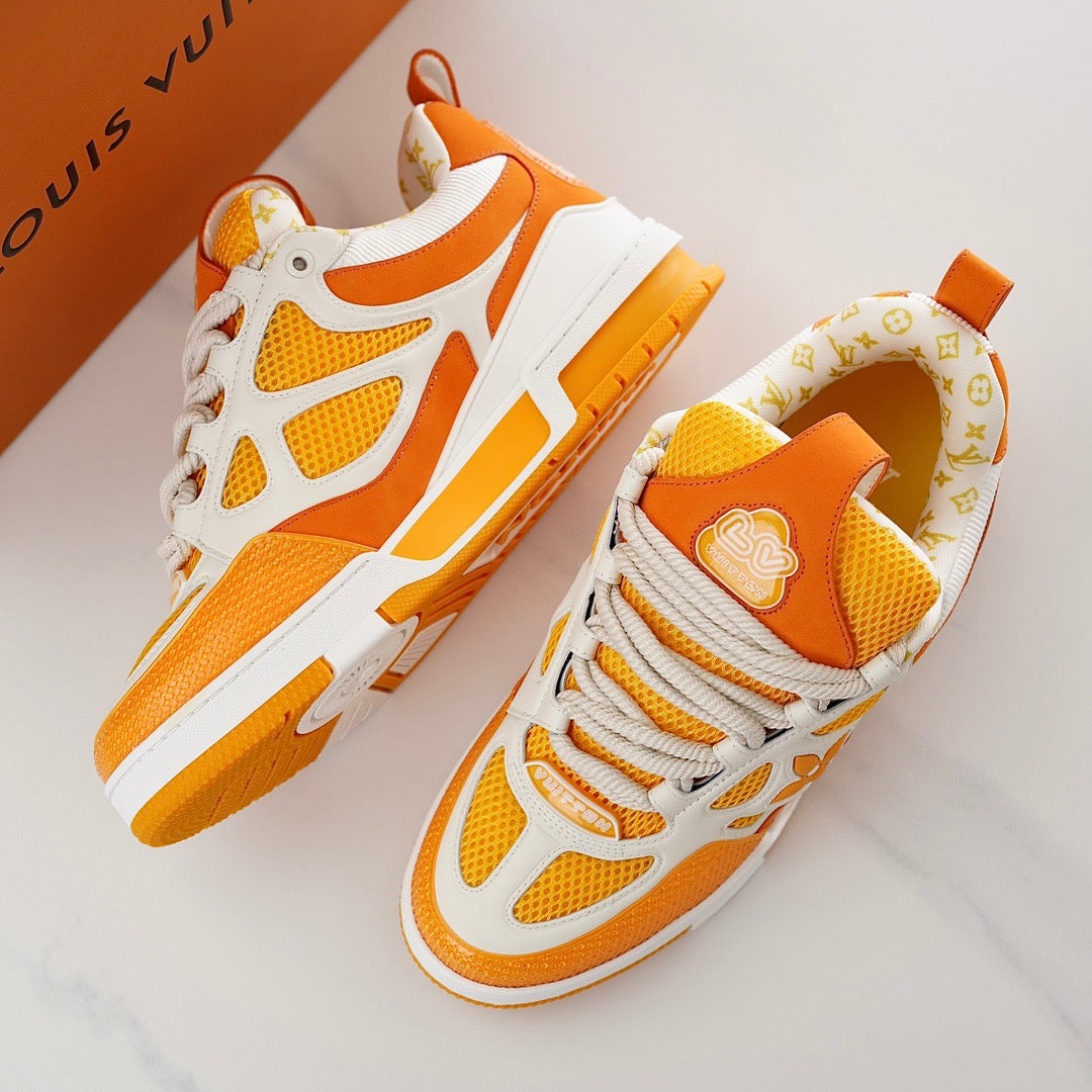 LUV Orange Skate Sneakers-099 - sneakerhillcom