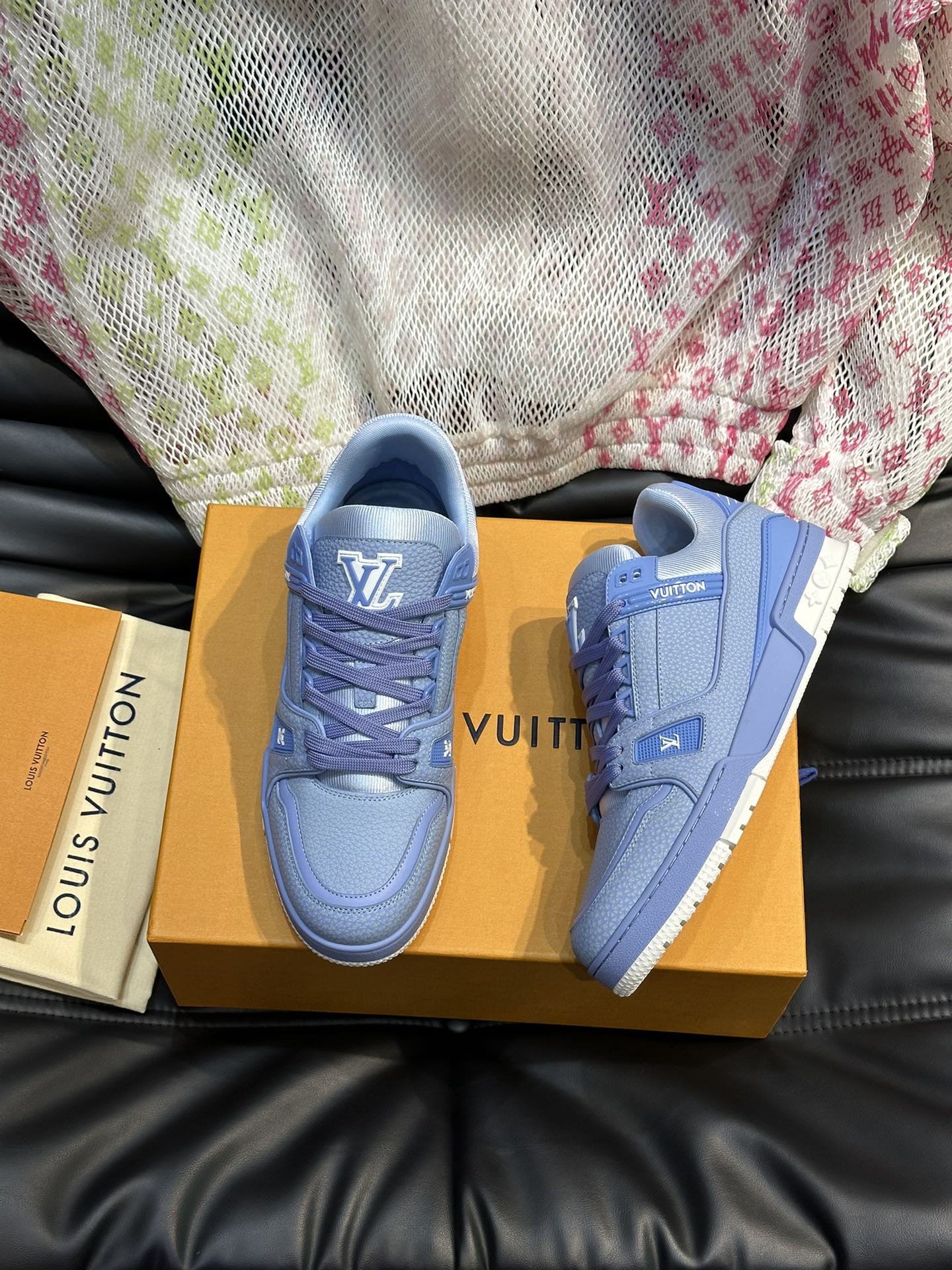 LUV Blue Trainer Sneakers-083 - sneakerhillcom