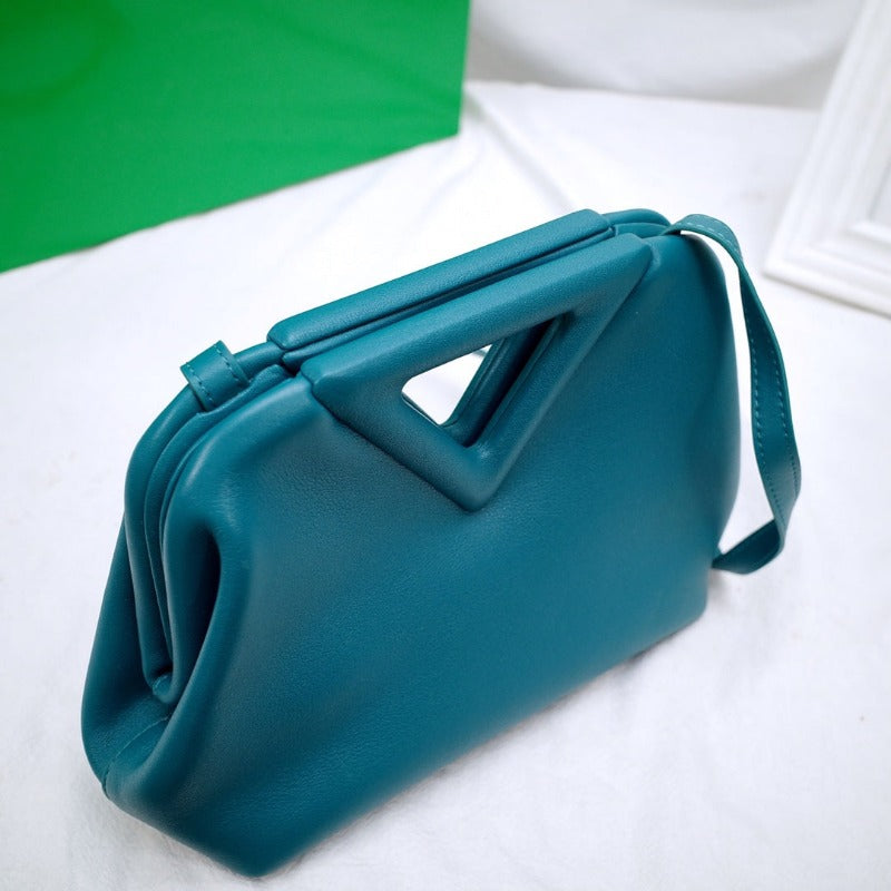 Sneakerhill - Triangle Shoulder Bag Turquoise - sneakerhillcom