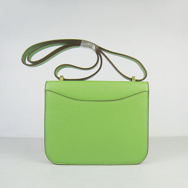 Constance Cowskin Leather Bag H017 green golden Kilta bags