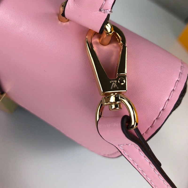 Sneakerhill - Locky Bb Lona Monogram Bag Pink - sneakerhillcom